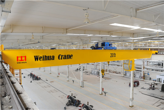 European Style Double Girder Overhead Crane