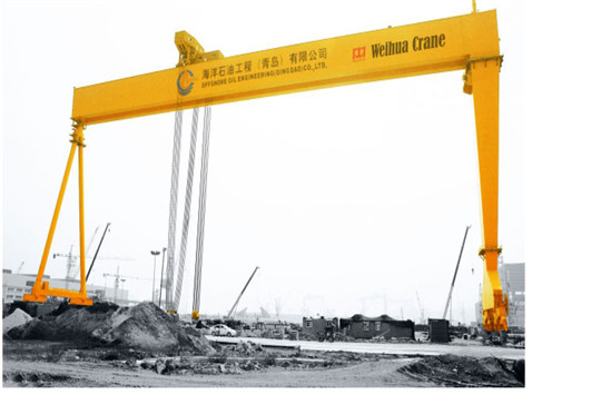 Double Girder Gantry Crane for Shipbuilding