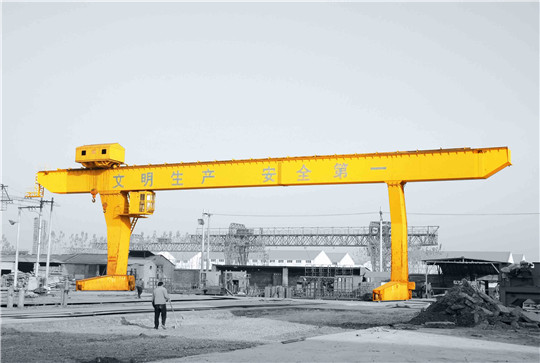 Single Girder Gantry Crane With L-Shaped Legs